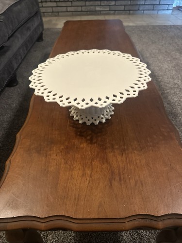 Vintage ivory pedestal - vintage, 13"