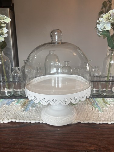 Elegant white lace metal - lace,